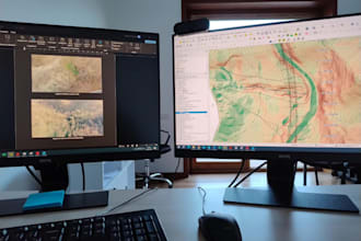 qgis mapping and territorial analysis and autocad mapping