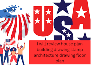 review house plan building drawing stamp architecture drawing floor plan