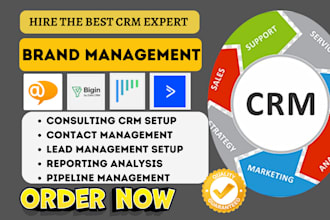 setup brand management crm shipping easy canva zoho social klaviyo pipedrive crm