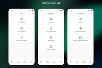 build material management software, inventory and supply chain app, warehouse