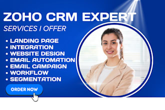 setup zoho CRM zoho one zoho forms zoho creator  zoho