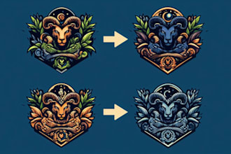 convert image to vector, vectorize, redraw, redesign your logo, vector tracing