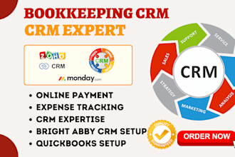 setup bookkeeping crm quickbooks taxprep lightyear taxdome stampli bright abby