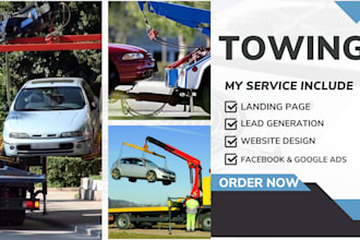 generate converting towing leads roadside assistance leads mechanic website