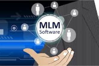blockchain development uniswap nft smart contract staking MLM crypto web3 dapp