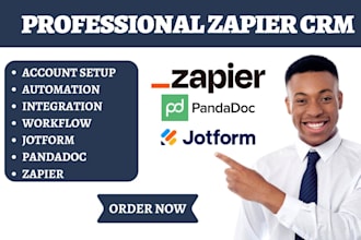 setup zapier integration jotform pandadoc proposal docusign contract automation