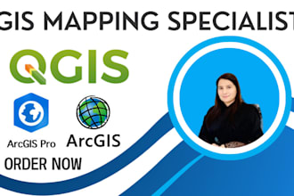 create custom maps and gis analysis using arcmap and qgis