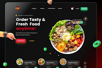 build grocery food store online delivery shopify website