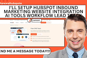 setup hubspot inbound marketing website integration ai tools workflow lead track