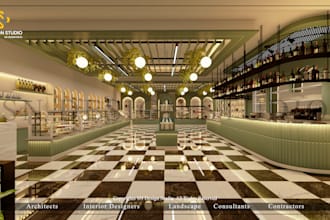 provide interior design for your commercial space