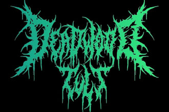 design extreme graffiti tag, nu metal, phonk and trap