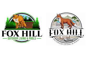 design wonderful fox logo
