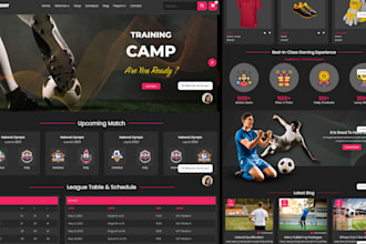 create football website, soccer website, soccer academy, football academy