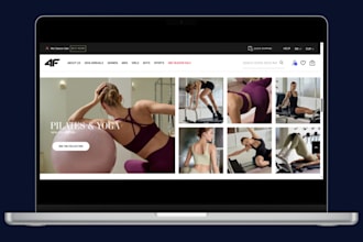 design profitable activewear shopify store activewear store activewear website