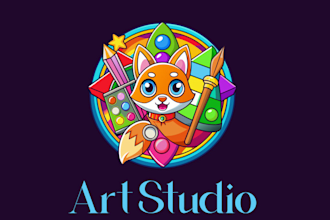 make aesthetics super art school logo