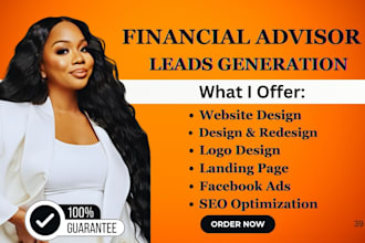 design financial advisor, tax website, financial website, consultant website