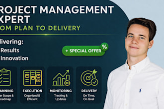 help you with project, change management and pmo support