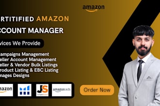 be your trusted amazon account manager