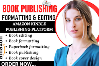 edit amazon kdp memoir children book editor kindle ebook publishing formatting