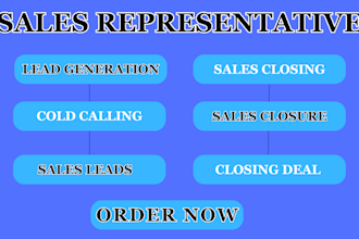 be your sales closer, sales representative telemarketing