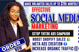 be your social media manager instagram social media marketing, content creator