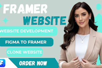 design framer webflow website figma to framer website