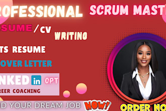 edit resume, CV for IT, cybersecurity, data science, scrum master, tech sales