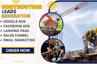 generate constructio lead furniture lead plumbing leads roofing leads google ads