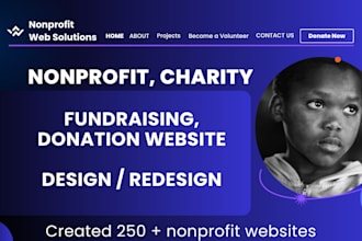 create, nonprofit, charity, donation, fundraising, crowdfunding website