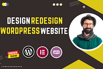 design or redesign wordpress website or copy clone website