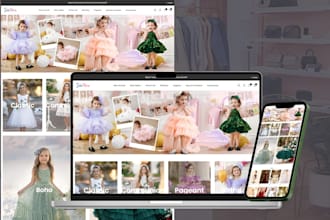 design baby clothing shopify store kid clothing store baby product store