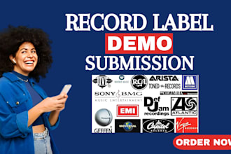 submit your music to top record label to get you signed