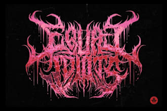 do unique metal band logo