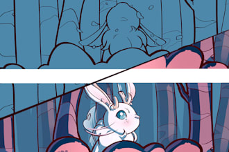 work on your ilustrations for books, comics, artworks