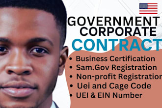 register your sam gov cage code 501c3  non profit registration ein mbe