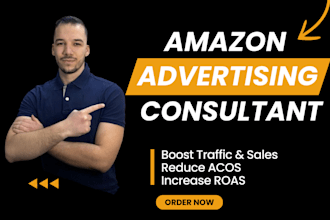be your amazon ppc campaign consultant, amazon fba ads VA