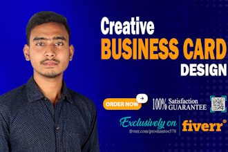 do business card design, premium and unique branding solution