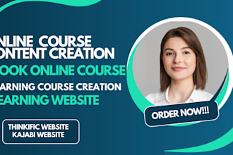 create online course content course curriculum training manual course creation