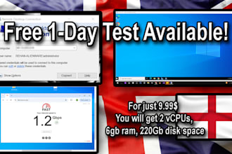 provide fast cloud rdp vps remote desktop
