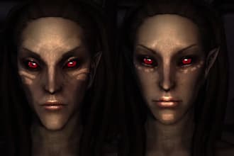 create custom racemenu ece presets for your player in skyrim game and fallout 4