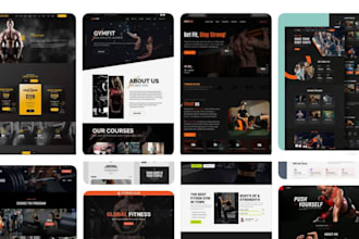 design a fitness shopify store gym store fitness gadget fitness equipment store