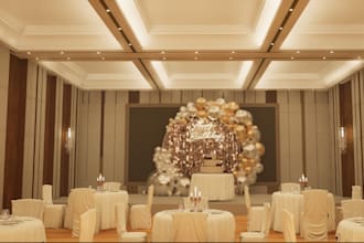 be your 3d event hall decorator, stage arrangement, show room,interior design