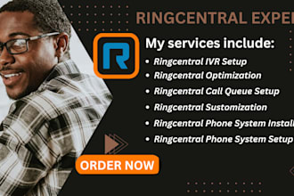 setup ringcentral, zoom IVR ringcentral IVR phone system updating fix issue