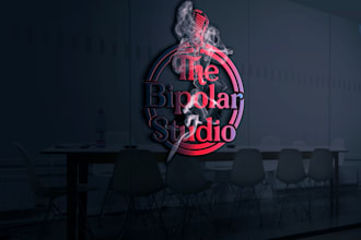 custom music, dj, band, producer, entertainment and modern tv logo design