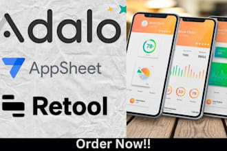 build adalo appsheet mobile app bubble retool dashboards