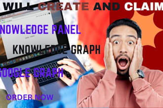 create standard google knowledge panel for personal and brand company