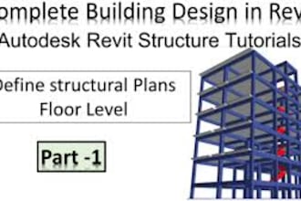 develop 3d bim architecture, structure and mep model in revit