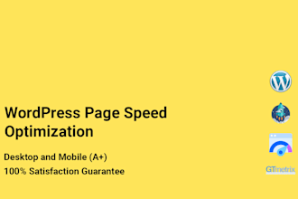 wordpress website speed optimization, improve page speed