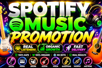 do organic spotify music promotion
