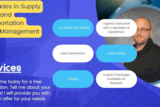 create prospect list of US shippers for freight brokerage